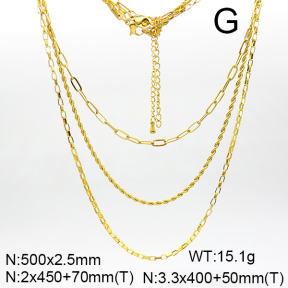 Stainless Steel Necklace  6N2003378bhjl-908