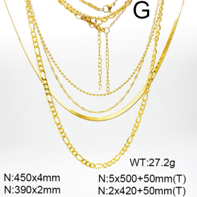 Stainless Steel Necklace  6N2003380vhol-908