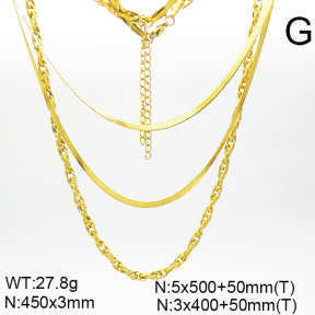Stainless Steel Necklace  6N2003386vhnl-908