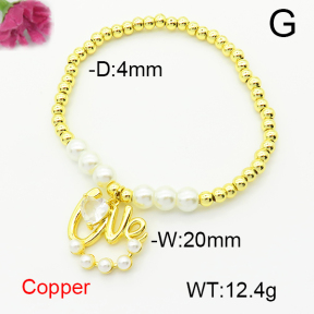 Fashion Copper Bracelet  F6B404882bbml-L024