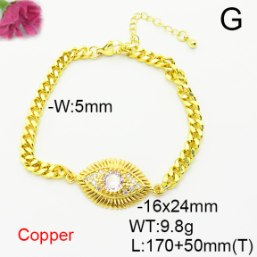 Fashion Copper Bracelet  F6B404887vbnb-L024