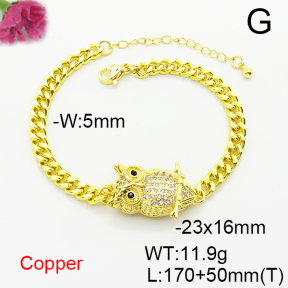Fashion Copper Bracelet  F6B404889vbnb-L024