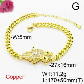 Fashion Copper Bracelet  F6B404891vbnb-L024