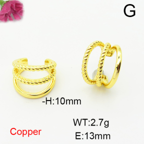 Fashion Copper Earrings  F6E200173baka-L024
