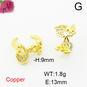 Fashion Copper Earrings  F6E403571ablb-L024