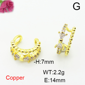 Fashion Copper Earrings  F6E403573ablb-L024