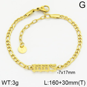 Stainless Steel Bracelet  2B2001004vbmb-635