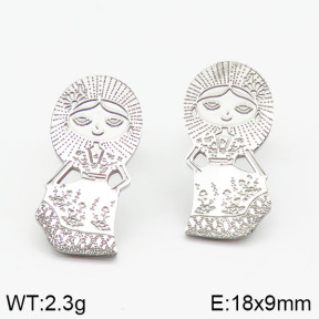 Stainless Steel Earrings  2E2000845vbmb-635