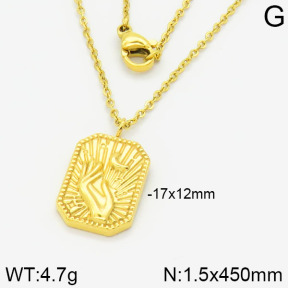 Stainless Steel Necklace  2N2001086vbpb-666