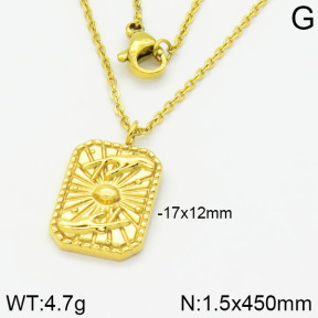 Stainless Steel Necklace  2N2001087vbpb-666