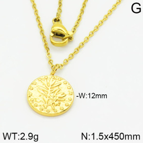 Stainless Steel Necklace  2N2001095vbpb-666