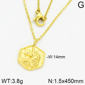 Stainless Steel Necklace  2N2001096vbpb-666