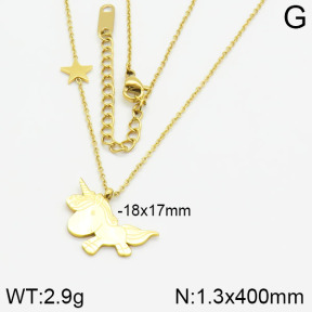 Stainless Steel Necklace  2N2001114bhva-635