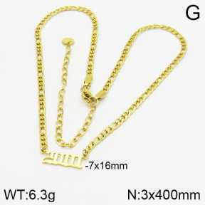 Stainless Steel Necklace  2N2001117vbnl-635