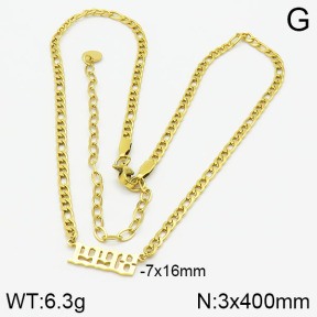 Stainless Steel Necklace  2N2001118vbnl-635