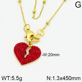 Stainless Steel Necklace  2N4000648ahjb-666