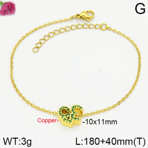 Fashion Copper Bracelet  F2B400512bbov-J111