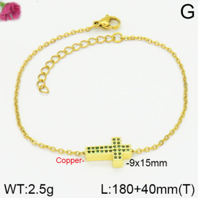 Fashion Copper Bracelet  F2B400516vbnb-J111