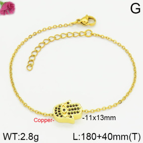 Fashion Copper Bracelet  F2B400525vbnb-J111