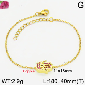 Fashion Copper Bracelet  F2B400526vbnb-J111