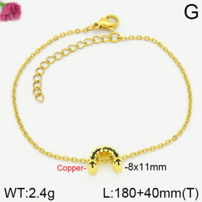 Fashion Copper Bracelet  F2B400531vbnb-J111