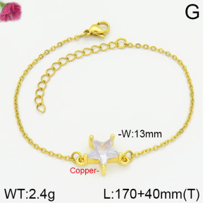 Fashion Copper Bracelet  F2B400547vbnb-J111