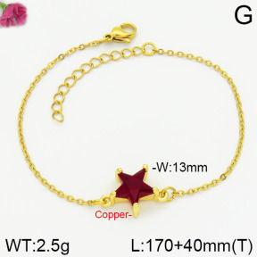 Fashion Copper Bracelet  F2B400548vbnb-J111