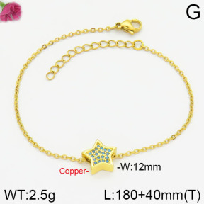 Fashion Copper Bracelet  F2B400551vbnb-J111