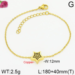 Fashion Copper Bracelet  F2B400554vbnb-J111