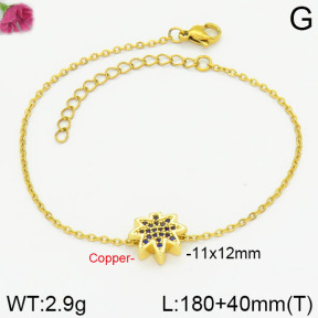 Fashion Copper Bracelet  F2B400558vbnb-J111
