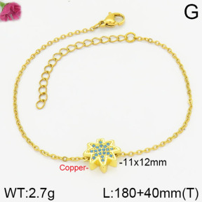Fashion Copper Bracelet  F2B400559vbnb-J111