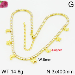 Fashion Copper Necklace  F2N400379vihb-J111
