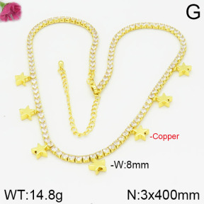 Fashion Copper Necklace  F2N400380vihb-J111