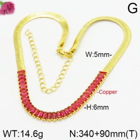 Fashion Copper Necklace  F2N400383vhkb-J111