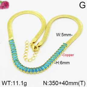 Fashion Copper Necklace  F2N400387vhkb-J111