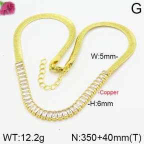 Fashion Copper Necklace  F2N400388vhkb-J111