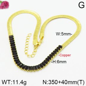 Fashion Copper Necklace  F2N400390vhkb-J111