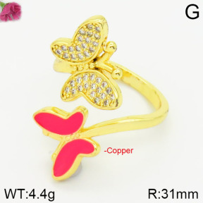 Fashion Copper Ring  F2R300364bbov-J111