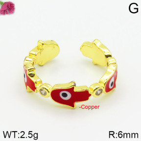 Fashion Copper Ring  F2R300367bbov-J111