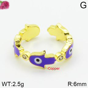 Fashion Copper Ring  F2R300369bbov-J111