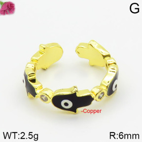 Fashion Copper Ring  F2R300370bbov-J111