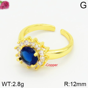 Fashion Copper Ring  F2R400525bbov-J111