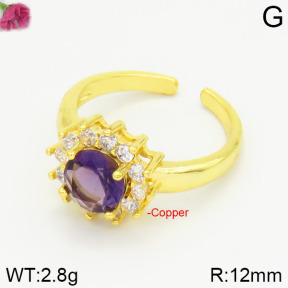 Fashion Copper Ring  F2R400526bbov-J111