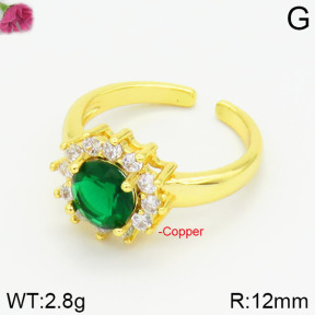 Fashion Copper Ring  F2R400529bbov-J111