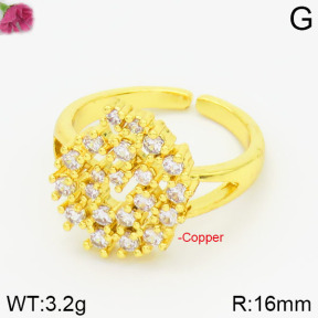 Fashion Copper Ring  F2R400533bhva-J111