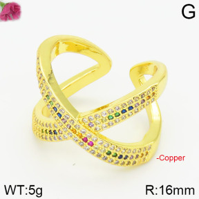Fashion Copper Ring  F2R400549bhia-J111