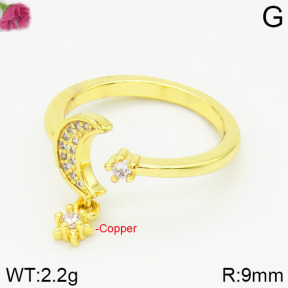 Fashion Copper Ring  F2R400556bbov-J111