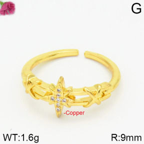Fashion Copper Ring  F2R400558bbov-J111