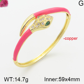 Fashion Copper Bangle  F5BA30014vihb-J111