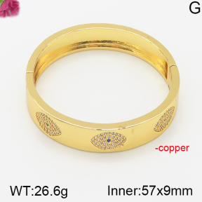 Fashion Copper Bangle  F5BA40560aija-J111